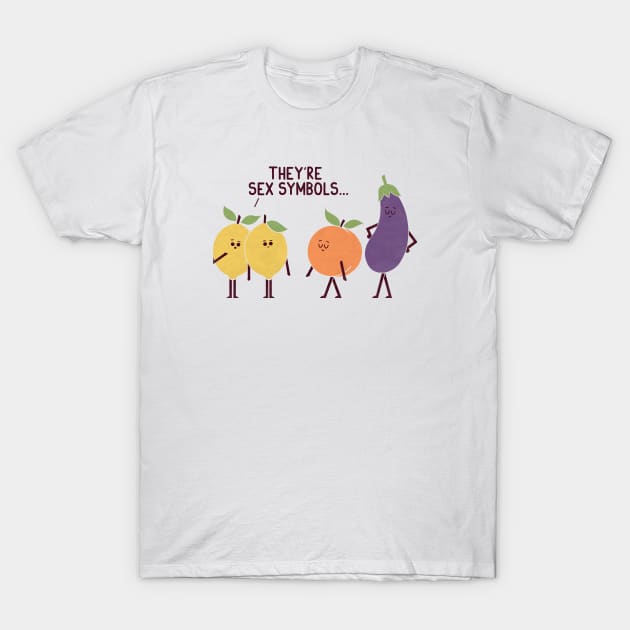 Sex Symbols T-Shirt by HandsOffMyDinosaur